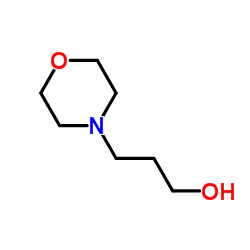 3-(4-吗啉)-1-丙醇结构式
