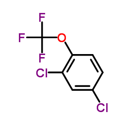 2,4-Dichloro-1-(trifluoromethoxy)benzene Structure