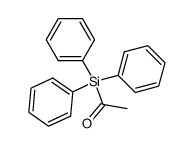 Acetyltriphenylsilane Structure