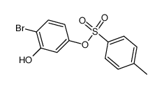 4-bromo-3-hydroxy-phenyl 4-methyl-benzenesulfonate Structure