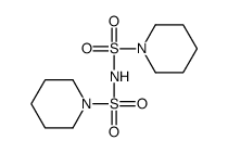 N-piperidin-1-ylsulfonylpiperidine-1-sulfonamide结构式