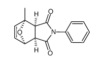endo-1-methyl-4-phenyl-10-oxa-4-azatricyclo[5.2.1.02,6]dec-8-ene-3,5-dione Structure