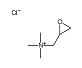 Oxiranemethanaminium, N,N,N-trimethyl-, chloride, homopolymer结构式