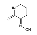 3-hydroxyiminopiperidin-2-one结构式