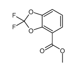 methyl 2,2-difluoro-1,3-benzodioxole-4-carboxylate Structure