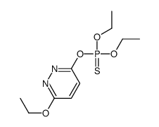 diethoxy-(6-ethoxypyridazin-3-yl)oxy-sulfanylidene-λ5-phosphane Structure