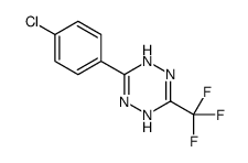 3-(4-chlorophenyl)-6-(trifluoromethyl)-1,4-dihydro-1,2,4,5-tetrazine Structure