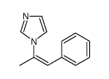 1-(1-phenylprop-1-en-2-yl)imidazole Structure