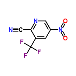 5-Nitro-3-trifluoromethylpyridine-2-carbonitrile picture