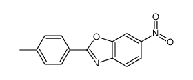 6-Nitro-2-(p-tolyl)benzo[d]oxazole结构式