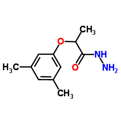 N-AMINO-2-(3,5-DIMETHYLPHENOXY)PROPANAMIDE结构式