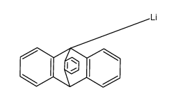 9-triptycyl lithium Structure