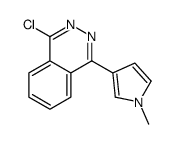 1-chloro-4-(1-methylpyrrol-3-yl)phthalazine结构式