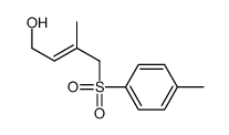 3-methyl-4-(4-methylphenyl)sulfonylbut-2-en-1-ol Structure