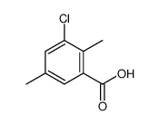 3-chloro-2,5-dimethylbenzoic acid结构式