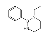 1-ethyl-2-phenyl-1,3,2-diazaborinane结构式