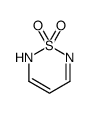 2H-1,2,6-thiadiazine 1,1-dioxide结构式