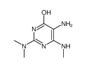 5-amino-2-(dimethylamino)-6-(methylamino)-1H-pyrimidin-4-one Structure