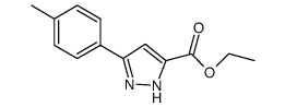 ETHYL 1-METHYL-3-P-TOLYL-1H-PYRAZOLE-5-CARBOXYLATE structure