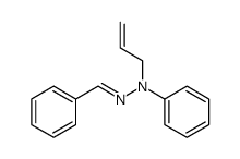 benzaldehyde-(allyl-phenyl-hydrazone)结构式
