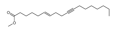 methyl octadec-6-en-10-ynoate结构式