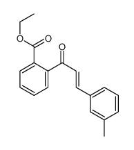 ethyl 2-[3-(3-methylphenyl)prop-2-enoyl]benzoate Structure