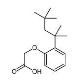 2-[2-(2,4,4-trimethylpentan-2-yl)phenoxy]acetic acid Structure