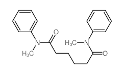 N,N-dimethyl-N,N-diphenyl-hexanediamide structure