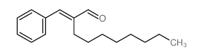 Decanal,2-(phenylmethylene)- Structure