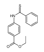 ethyl 4-(benzenecarbonothioylamino)benzoate结构式