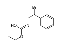 ethyl N-(2-bromo-2-phenylethyl)carbamate结构式