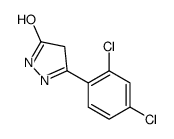5-(2,4-DICHLOROPHENYL)-2,4-DIHYDRO-3H-PYRAZOL-3-ONE结构式