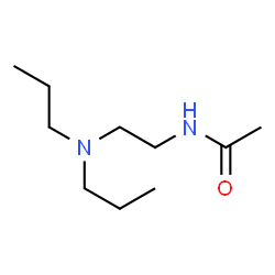 Acetamide,N-[2-(dipropylamino)ethyl]- Structure