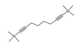 Silane, 1,7-octadiyne-1,8-diylbis[trimethyl- structure