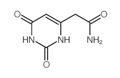 4-Pyrimidineacetamide,1,2,3,6-tetrahydro-2,6-dioxo- Structure