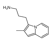 3-(2-methylindolizin-3-yl)propan-1-amine Structure