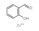 zinc,2-hydroxybenzaldehyde Structure