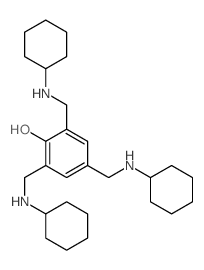 2,4,6-tris[(cyclohexylamino)methyl]phenol picture