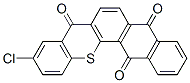 10-Chloro-8H-naphtho[2,3-c]thioxanthene-5,8,14-trione结构式