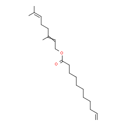 geranyl undecylenate structure