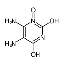 2(1H)-Pyrimidinone,4,5-diamino-6-hydroxy-,3-oxide (9CI)结构式