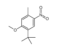 1-tert-butyl-2-methoxy-4-methyl-5-nitrobenzene picture
