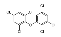 1,2,5-trichloro-3-(2,4,6-trichlorophenoxy)benzene Structure