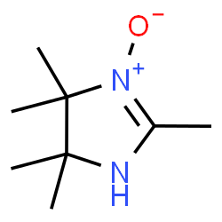 1H-Imidazole, 4,5-dihydro-2,4,4,5,5-pentamethyl-, 3-oxide (9CI)结构式