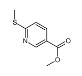 methyl 6-methylsulfanylpyridine-3-carboxylate Structure