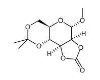 Methyl 2,3-O-Carbonyl-4,6-O-isopropylidene-a-D-mannopyranoside picture