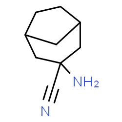 Bicyclo[3.2.1]octane-3-carbonitrile, 3-amino- (9CI) structure