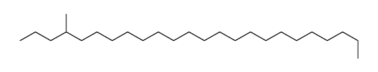 4-methyltetracosane Structure