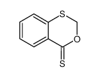 4H-3,1-benzoxathiin-4-thione Structure