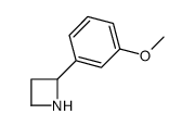 Azetidine, 2-(3-methoxyphenyl)- (9CI)结构式